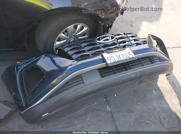KM8JFCA11NU079931 2022 HYUNDAI TUCSON HYBRID Dark Blue 