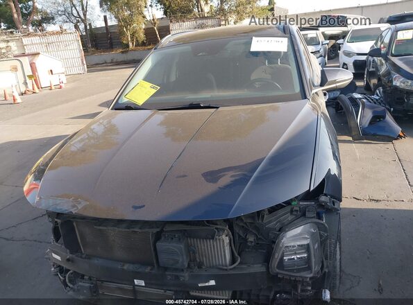 KM8JFCA11NU079931 2022 HYUNDAI TUCSON HYBRID Dark Blue უკანა სალონის ხედი