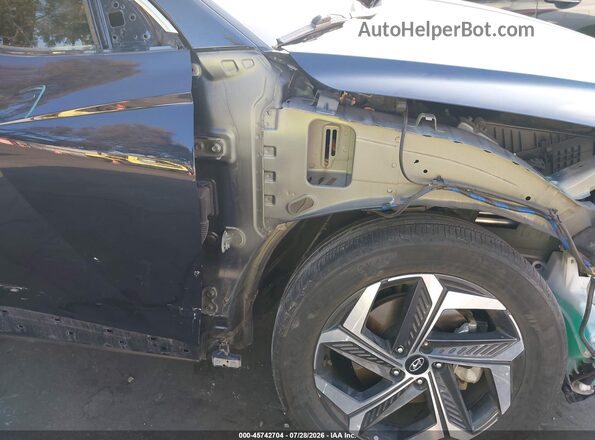 KM8JFCA11NU079931 2022 HYUNDAI TUCSON HYBRID Dark Blue 