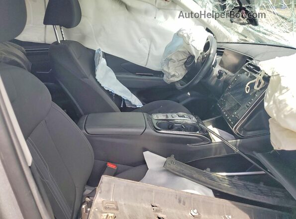 KM8JFCA11NU080884 2022 HYUNDAI TUCSON Silver Front interior view