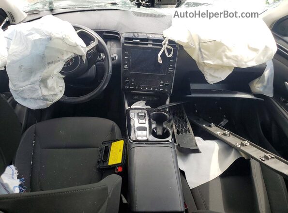 KM8JFCA11NU080884 2022 HYUNDAI TUCSON Silver Dashboard view