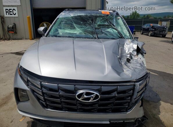 KM8JFCA11NU080884 2022 HYUNDAI TUCSON Silver Front view