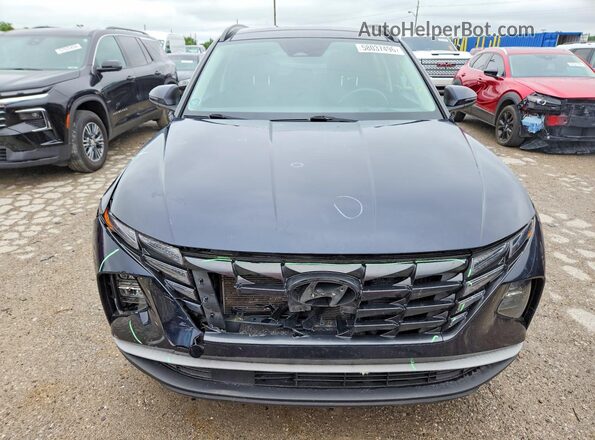 KM8JFCA12NU024792 2022 HYUNDAI TUCSON Blue Widok z przodu