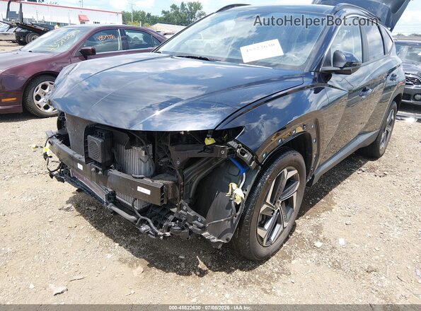 KM8JFCA12PU093310 2023 HYUNDAI TUCSON HYBRID Синий Вид спереди