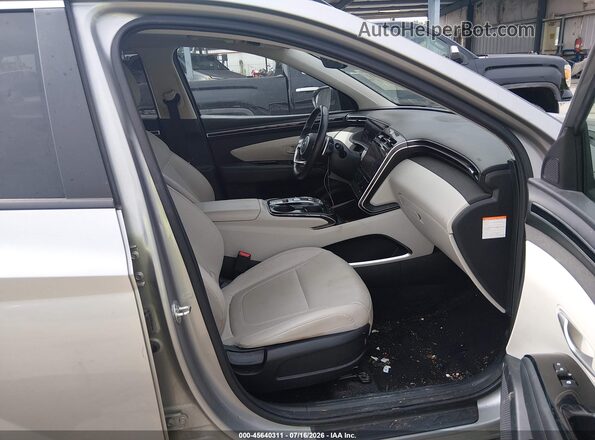 KM8JFCA13PU096295 2023 HYUNDAI TUCSON HYBRID Gray Widok wnętrza z przodu