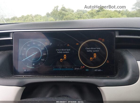 KM8JFCA13PU096295 2023 HYUNDAI TUCSON HYBRID Gray Widok tylnych siedzeń