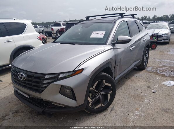 KM8JFCA13PU096295 2023 HYUNDAI TUCSON HYBRID Gray Przód lewy
