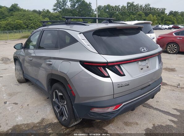 KM8JFCA13PU096295 2023 HYUNDAI TUCSON HYBRID Gray Tył lewy