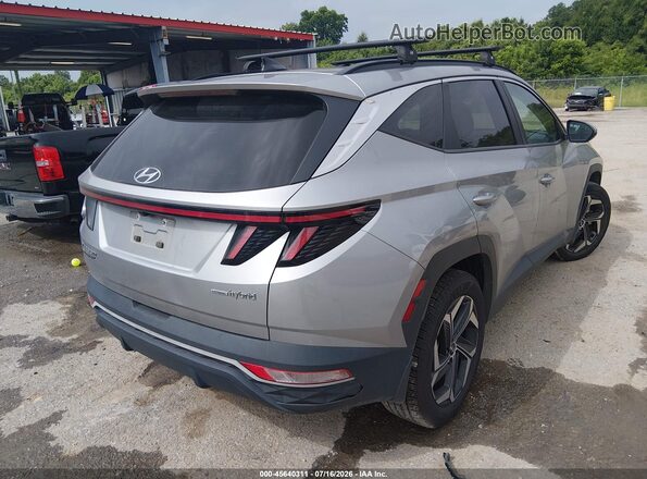 KM8JFCA13PU096295 2023 HYUNDAI TUCSON HYBRID Gray Tył prawy