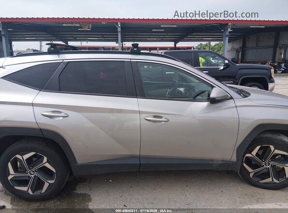 KM8JFCA13PU096295 2023 HYUNDAI TUCSON HYBRID Gray Widok wnętrza z tyłu