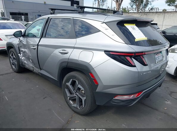 KM8JFCA13PU110986 2023 HYUNDAI TUCSON HYBRID Silver Rear left