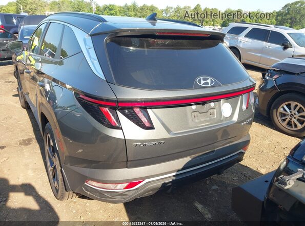 KM8JFCA14NU081236 2022 HYUNDAI TUCSON HYBRID Gray 