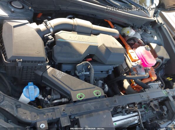 KM8JFCA14NU081236 2022 HYUNDAI TUCSON HYBRID Gray Հետևի տեսք