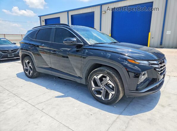 KM8JFCA15PU103263 2023 HYUNDAI TUCSON Black Przód prawy