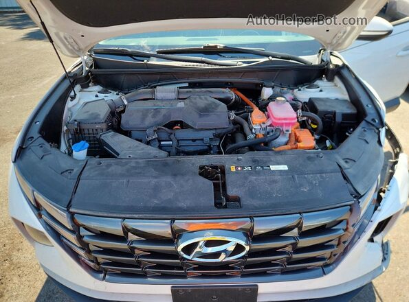 KM8JFCA16NU026013 2022 HYUNDAI TUCSON Белый Вид подкапотного пространства