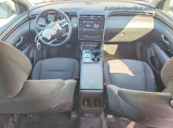 KM8JFCA16NU026982 2022 HYUNDAI TUCSON White Dashboard view