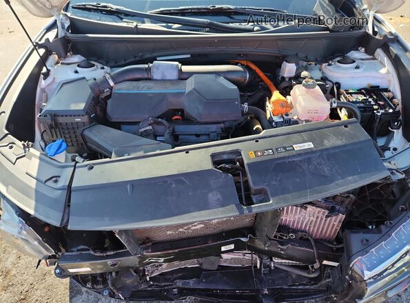 KM8JFCA16NU026982 2022 HYUNDAI TUCSON White Engine compartment view