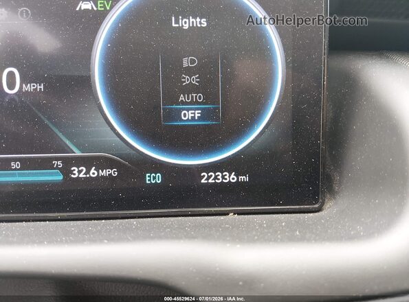 KM8JFCA16NU057827 2022 HYUNDAI TUCSON HYBRID Gray 