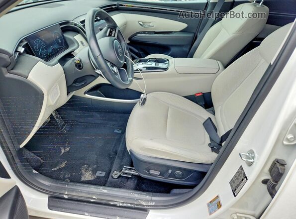 KM8JFCA16PU122341 2023 HYUNDAI TUCSON White Dashboard view