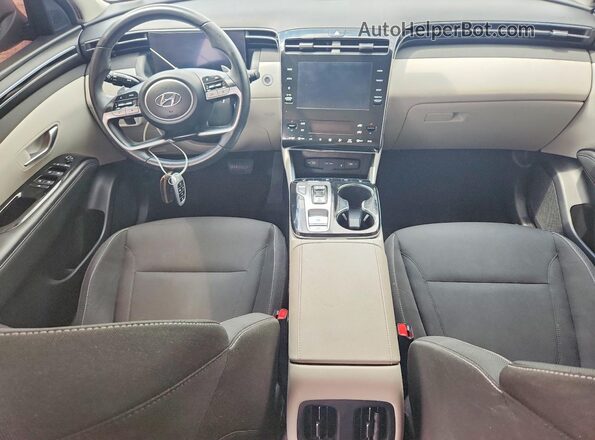 KM8JFCA18NU011013 2022 HYUNDAI TUCSON White Dashboard view
