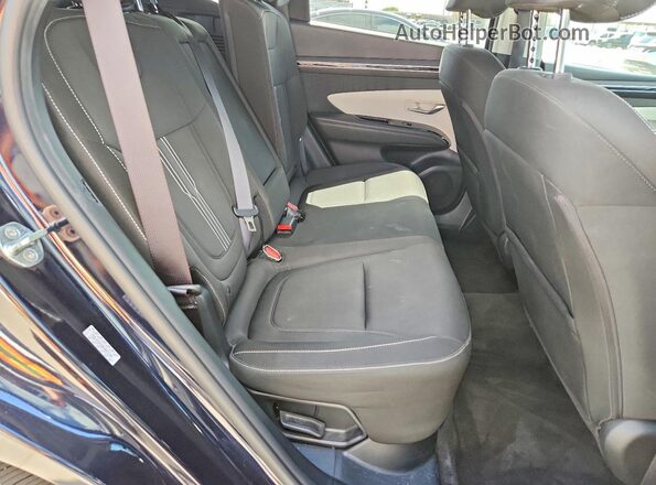 KM8JFCA18NU025140 2022 HYUNDAI TUCSON Blue Rear seats view