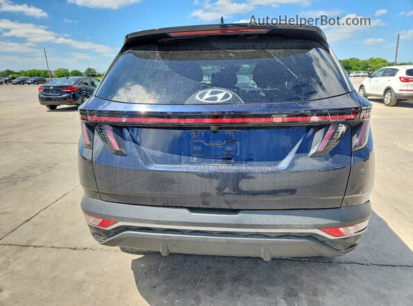 KM8JFCA18NU025140 2022 HYUNDAI TUCSON Blue Rear view