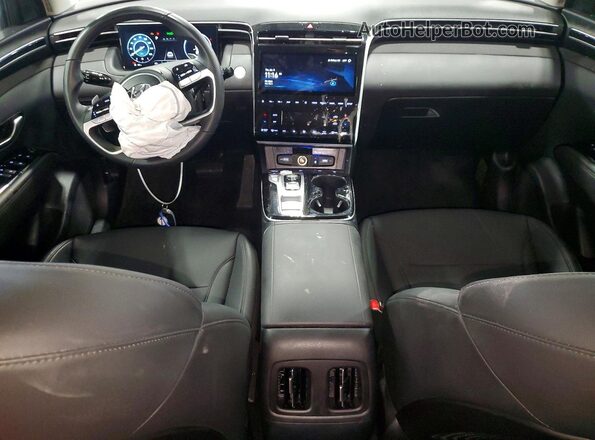 KM8JFCA1XPU122424 2023 HYUNDAI TUCSON White Dashboard view