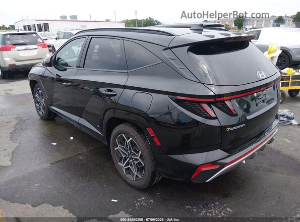 KM8JFCAE2PU201783 2023 HYUNDAI TUCSON Black Tył lewy