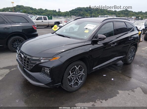 KM8JFCAE2PU201783 2023 HYUNDAI TUCSON Black Przód lewy