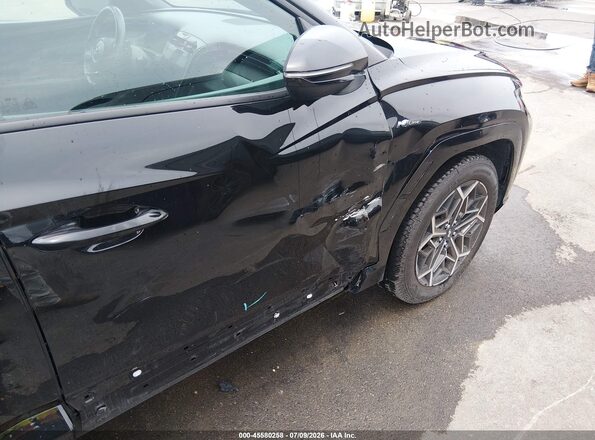 KM8JFCAE2PU201783 2023 HYUNDAI TUCSON Black Widok z przodu