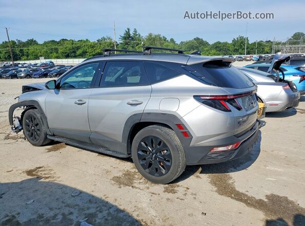 KM8JFCAE6PU208221 2023 HYUNDAI TUCSON Silver Հետևի ձախ