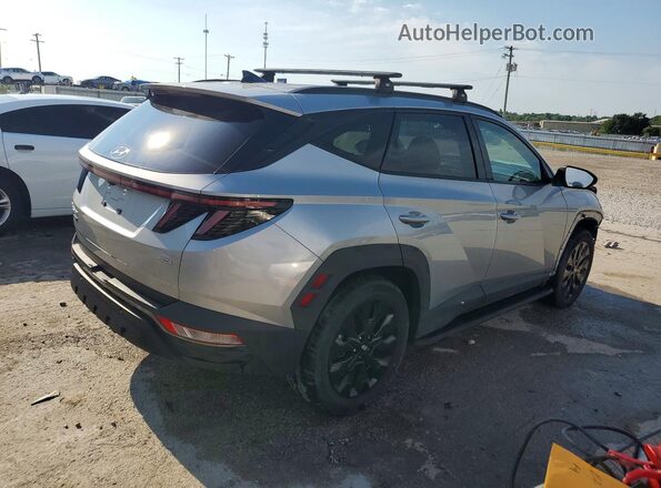 KM8JFCAE6PU208221 2023 HYUNDAI TUCSON Silver Հետևի աջ