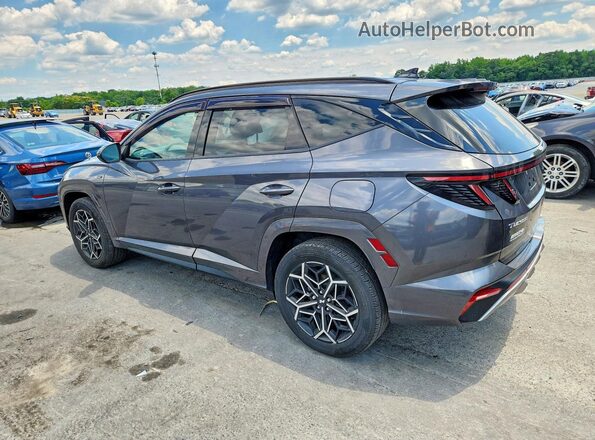 KM8JFCAE9NU152305 2022 HYUNDAI TUCSON Charcoal Trasero izquierdo
