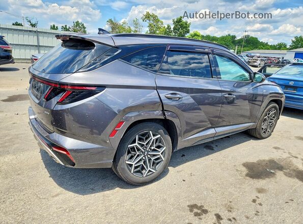KM8JFCAE9NU152305 2022 HYUNDAI TUCSON Charcoal Trasero derecho