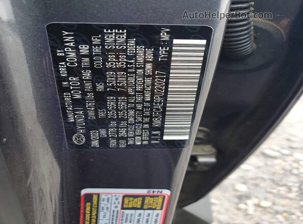 KM8JFCAE9PU220217 2023 HYUNDAI TUCSON Угольный Вид подкапотного пространства