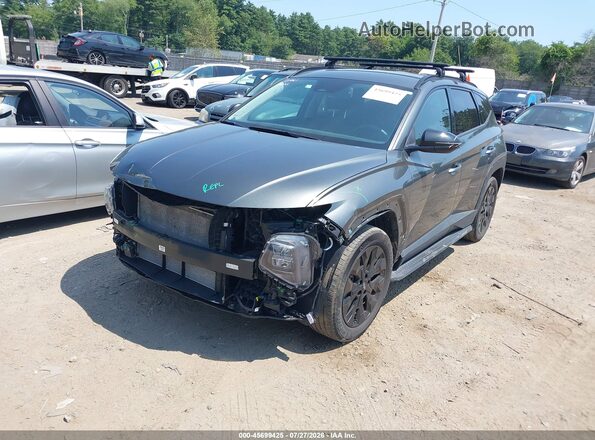 KM8JFCAEXPU225801 2023 HYUNDAI TUCSON Черный Передняя левая четверть