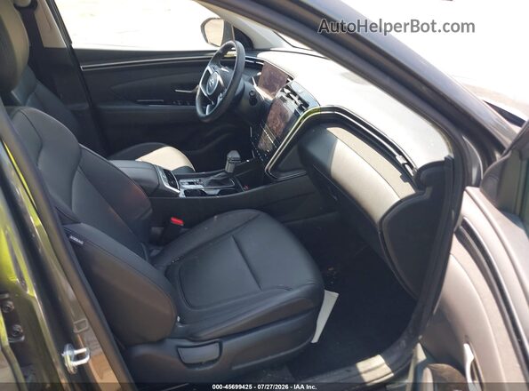 KM8JFCAEXPU225801 2023 HYUNDAI TUCSON Черный Вид салона спереди