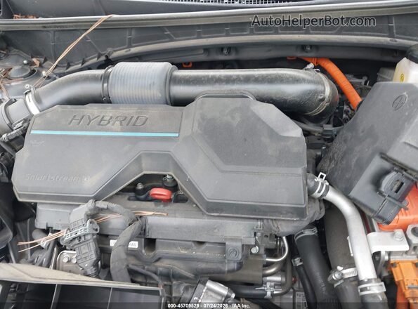 KM8JFCD14RU194184 2024 HYUNDAI TUCSON HYBRID Gray Rear view