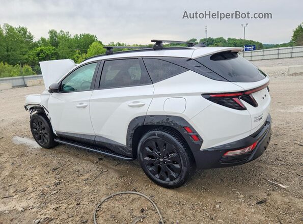 KM8JFCDE2RU298076 2024 HYUNDAI TUCSON Белый Задняя левая четверть