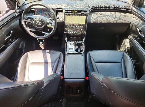 KM8JFDA22PU126756 2023 HYUNDAI TUCSON Gray Widok deski rozdzielczej