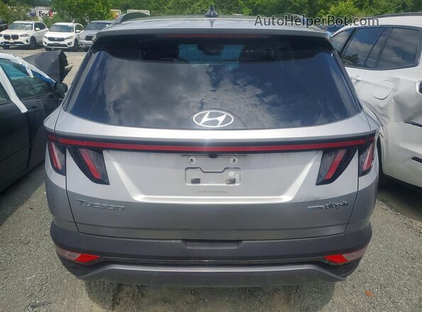 KM8JFDA22PU126756 2023 HYUNDAI TUCSON Gray Widok z tyłu