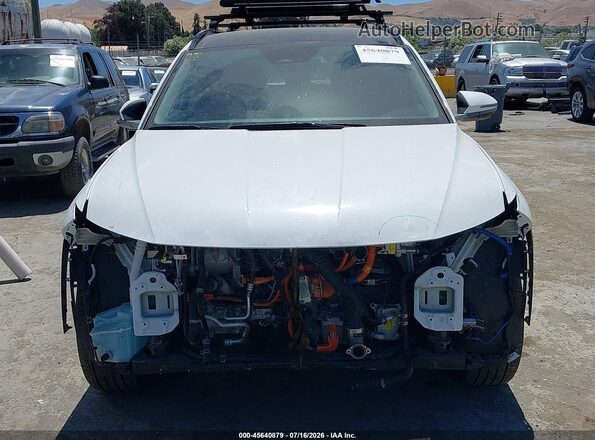 KM8JFDA23NU070744 2022 HYUNDAI TUCSON PLUG-IN HYBRID White Вид задньої частини салону