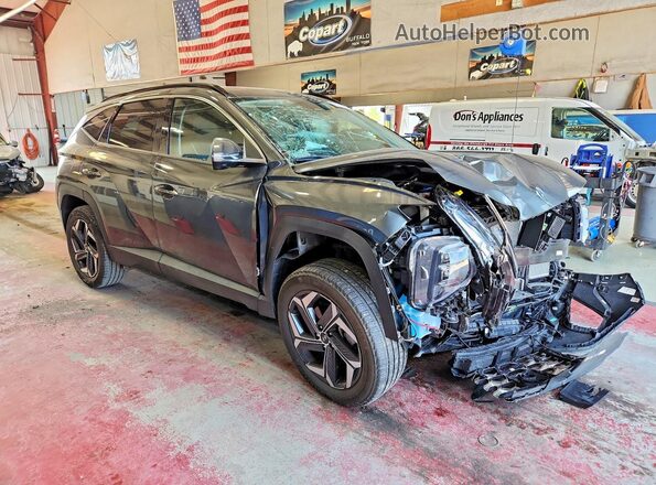 KM8JFDA25PU104136 2023 HYUNDAI TUCSON Black Delantero derecho