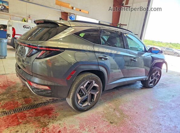 KM8JFDA25PU104136 2023 HYUNDAI TUCSON Black Trasero derecho