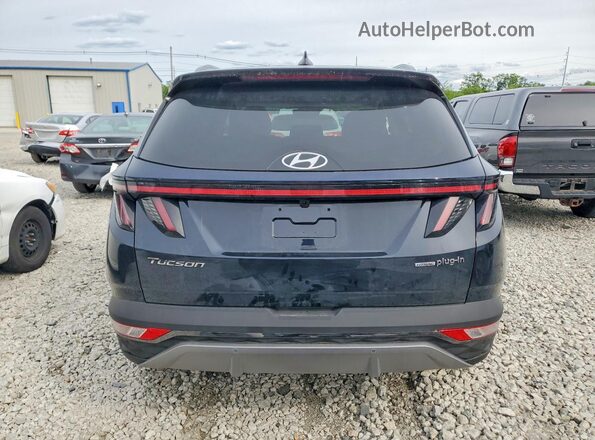 KM8JFDA28PU110383 2023 HYUNDAI TUCSON Blue Հետևի տեսք