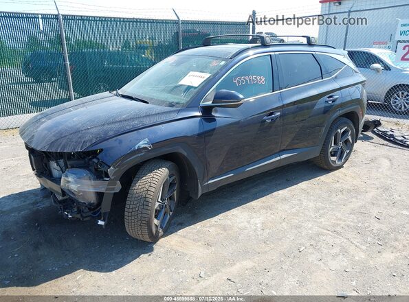 KM8JFDA2XPU125502 2023 HYUNDAI TUCSON PLUG-IN HYBRID Blue Vista tres cuartos delantera izquierda