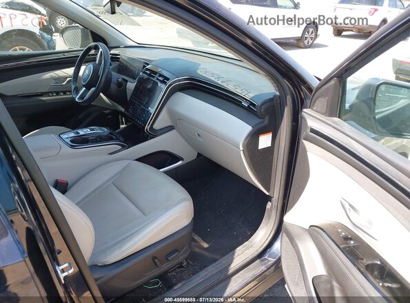 KM8JFDA2XPU125502 2023 HYUNDAI TUCSON PLUG-IN HYBRID Blue Vista interior delantera