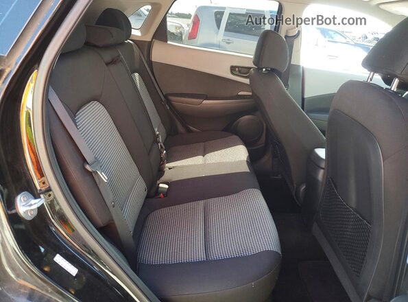 KM8K12AA0JU091365 2018 HYUNDAI KONA Black Սալոնի հետևի տեսք