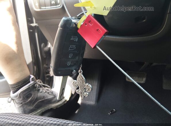 KM8K12AA0LU542877 2020 HYUNDAI KONA Black Вид панелі приладів