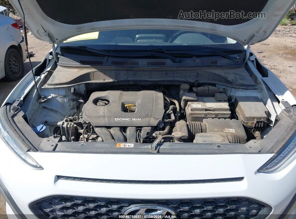 KM8K12AA0MU636064 2021 HYUNDAI KONA White უკანა ხედი